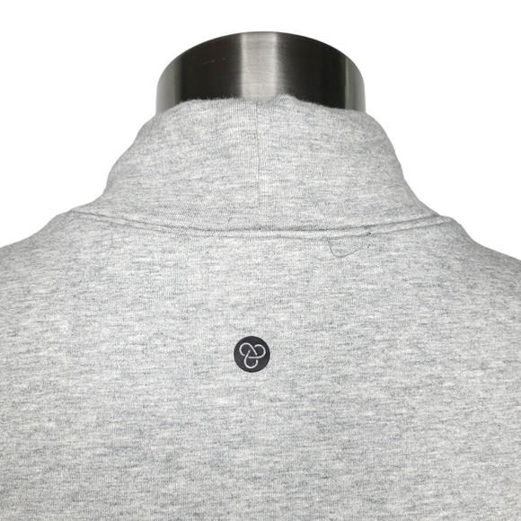 Zella Bounce Back Funnel Neck Sleeveless Athletic Vest Women's Size S Gray - Picture 6 of 9